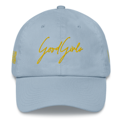 Good Girls  Cursive Gold Dad Hat