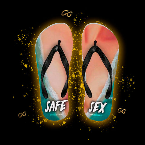 Safe Sex Flip-Flops