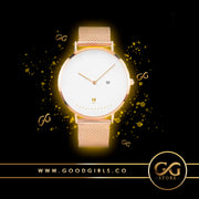 GG Watch Milanese Band ( Black, Silver & Gold options )