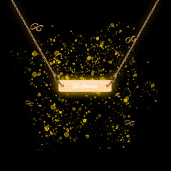 Heaven On Earth Engraved Chain Necklace