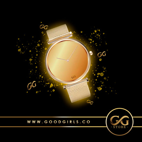 GG Gold Luxury Watch Milanese Band