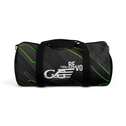 GG Revo Black and Neon Green Duffel Bag