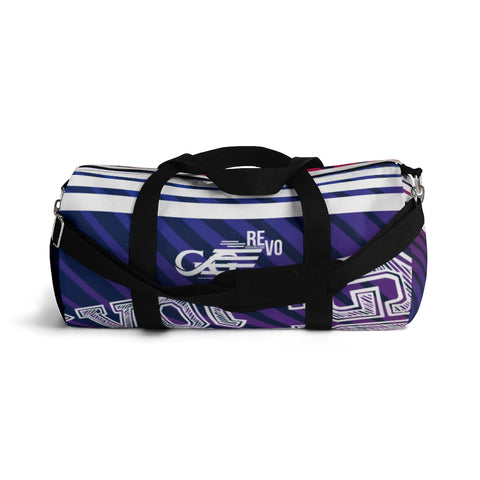GG Revo Blue and Purple Duffel Bag