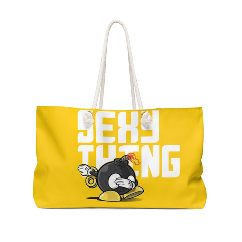 Lil Super Sexy Thing Yellow Weekender Bag
