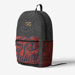 Retro Colorful Print Trendy Backpack