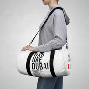 Dubai White Duffel Bag