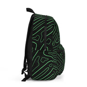 GG Neon Green and Black Backpack (Made in USA)