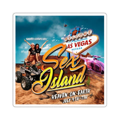 Sex Island Sticker Logo