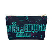 Good Girls Teal Accessory Pouch w T-bottom