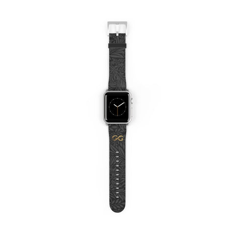 GG Black Apple Watch Band