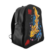 GG Street Colorful Koi Fish School Backpack
