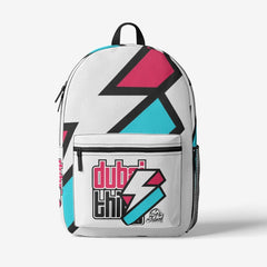 Retro Colorful Print Trendy Backpack
