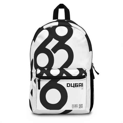 Black and White Dubai Backpack (Made in USA)