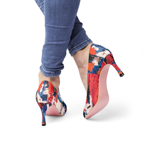 Multicolored Women's High Heels
