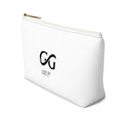 GG Company Unlimited White Accessory Pouch w T-bottom