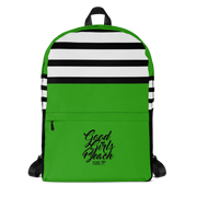 Good Girls Beach Green Backpack