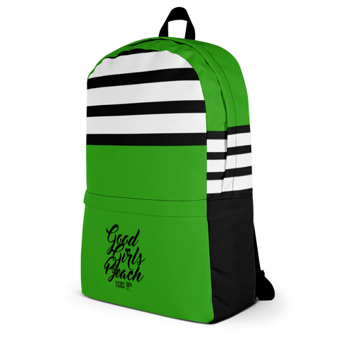 Good Girls Beach Green Backpack