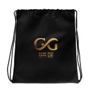 Black GG Drawstring bag