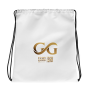 White GG Drawstring bag