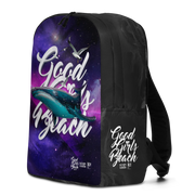 Good Girls Beach Galaxy Whale Minimalist Backpack