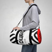 Dubai White Red and Black Duffel Bag