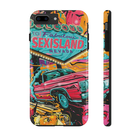 Sex Island Pop Art V2 Tough Phone Case