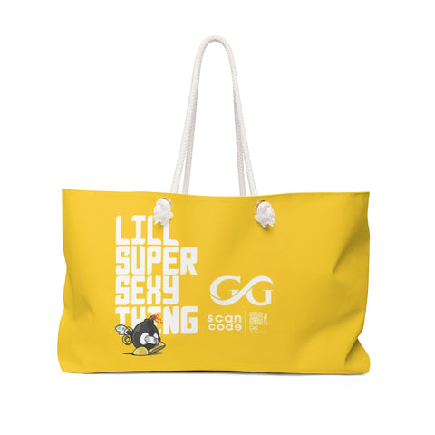 Lil Super Sexy Thing Yellow Weekender Bag