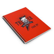 GG Thunder Red Spiral Notebook - Ruled Line
