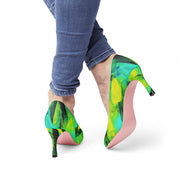 Green Women's High Heels