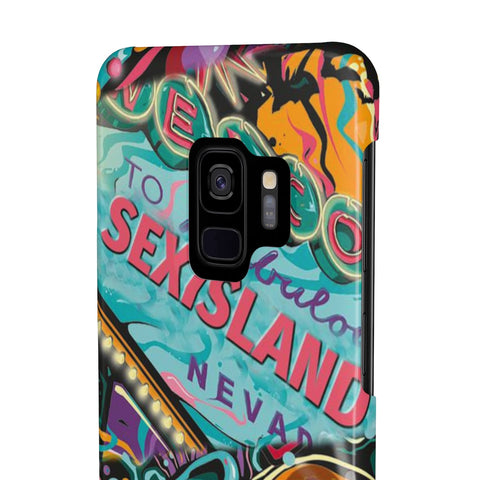 Sex Island Pop Art Slim Phone Case