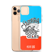 Good Girls Beach Surfing iPhone Case
