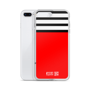 Red and Stripes iPhone Case