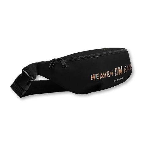 Heaven On Earth Fanny Pack Black color