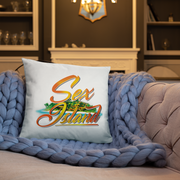 Sex island Square Pillow