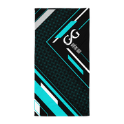 Teal and Black GG Towel