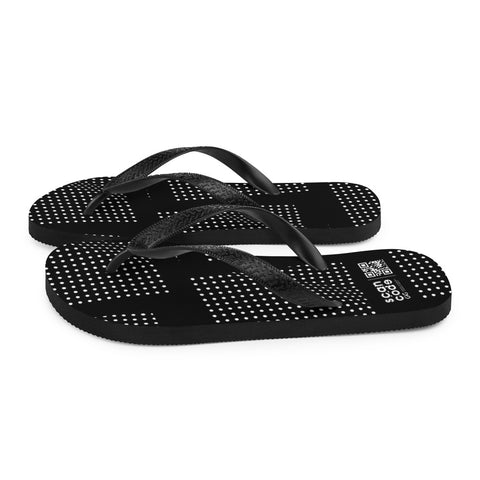 Black and White Dots Flip-Flops